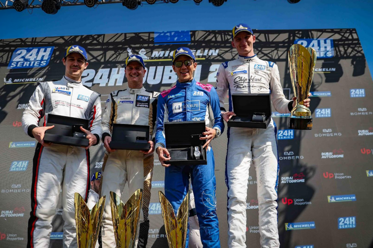 Porsche clinches GT3 Pro-Am victory and top five finish at 24H DUBAI