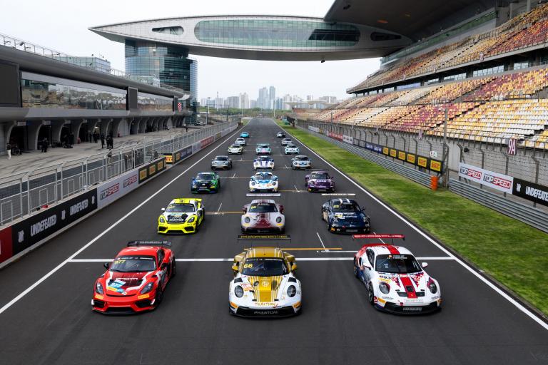 20 Porsche entries primed for record-breaking China GT season opener in Shanghai