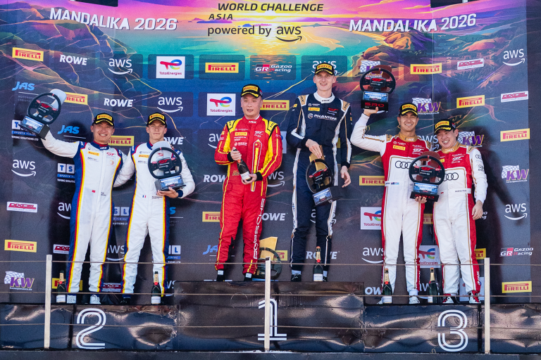Porsche secures GT World Challenge Asia 1-2 at Mandalika
