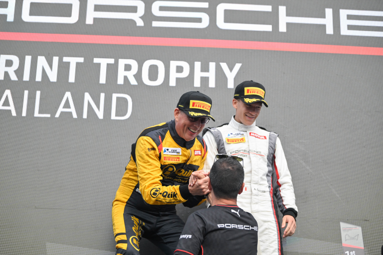 Thrilling Bangsaen Grand Prix for Porsche
